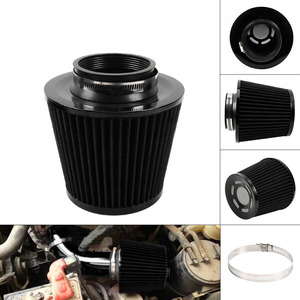 Filtre à air de voiture 76 mm à haut débit, tête de champignon pour mise à niveau et rénovation - Product Image 3