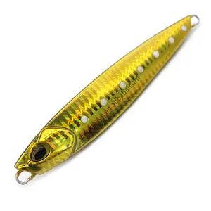 60g 130g mar Shore Casting Jigging señuelos Plantilla de pesca señuelo de Metal agua salada señuelo de pesca cebo Artificial