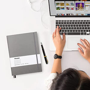 Vintage Hard Cover Business Notebook A4 A5 B5 PU Leather Journal - Product Image 3