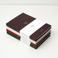Agenda Semanal y Mensual A5 de Tapa Dura con Diseño Personalizado, Impresión de Logotipo, para Objetivos Semanales, Tareas Diarias y Programación de Reuniones