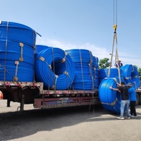 Paquete de Microductos Flexibles de HDPE de 4 Vías al por Mayor con 4 Subductos con Núcleo de Silicona para Protección de Cable de Bajada FTTH