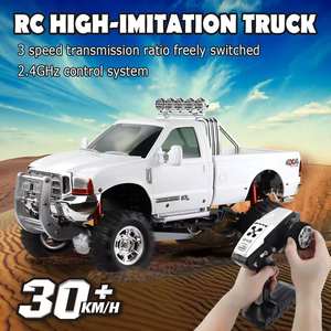 Camioneta RC 4x4 de 30 KM con Control Remoto de 2.4GHz, Camioneta Todoterreno de Alta Velocidad, Juguete de <span class=keywords><strong>Hobby</strong></span> para Niños - Product Image 2