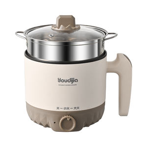 กระทะไฟฟ้าพกพาขนาดเล็ก YUEDISI พร้อมโลโก้สั่งทำ หม้อไฟฟ้าอเนกประสงค์ขนาดเล็ก หม้อต้มไฟฟ้า - Product Image 6