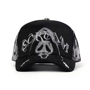 Nouveauté : Casquette de baseball <span class=keywords><strong>en</strong></span> daim noir style Dandy, doublée <span class=keywords><strong>satin</strong></span>, personnalisable, avec logo brodé, lot de 5 pièces, Gorras 31 - Product Image 4