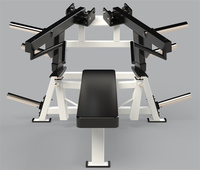 Machine de presse de poitrine commerciale de haute qualité Équipement chargé de plaque de banc de presse iso-latérale pour Gym & Home Fitness & Bodybuilding