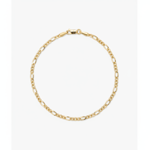 Cadena y Brazalete de Eslabones Finos Figaro - Product Image 1