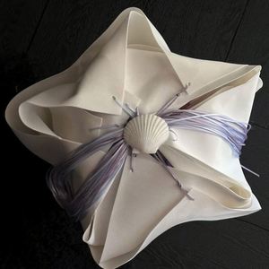 Decoración de Conchas de Vieira Blancas Naturales, Ramo Floral de Conchas Marinas, Accesorio para Caja de Regalo, Decoración para Bodas con Temática de Playa, Suministros al por Mayor - Product Image 2