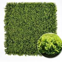Mur vert artificiel EG-G409 haie de buis artificielle fausse plante mur d'herbe pour la décoration de jardin