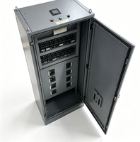 Armoire de distribution électrique industrielle 100A IP55 480V AC en acier avec système de verrouillage intelligent pour disjoncteur et barre omnibus