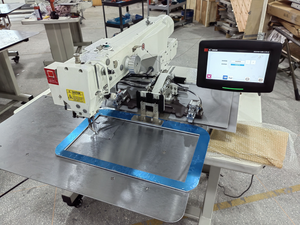 จักรเย็บผ้าอัตโนมัติ CP-3020 แบบตั้งโปรแกรมได้ ขนาด 3020 มม. จักรเย็บผ้าอุตสาหกรรมขนาดใหญ่ จักรเย็บหนังสำหรับงานหนัง - Product Image 2