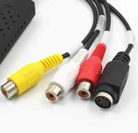 OBS/Streaming Multi-Device USB Capture Dongle pour PS5/Xbox/Caméscope Matériau plastique durable