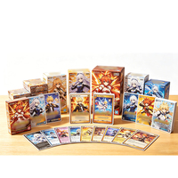 Cartes de collection d'anime personnalisées avec dorure à chaud |   Cartes de jeu imprimées de qualité supérieure avec boîte d'emballage de vente au détail