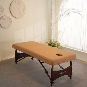 100% Ensemble <span class=keywords><strong>de</strong></span> draps <span class=keywords><strong>de</strong></span> <span class=keywords><strong>table</strong></span> <span class=keywords><strong>de</strong></span> <span class=keywords><strong>massage</strong></span> en microfibre étanche et résistant à l'huile Couvre-lit facial <span class=keywords><strong>de</strong></span> qualité supérieure - Product Image 2