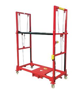 कुशल इलेक्ट्रिक मचान 4-सेक्शन मचान 1750*800 मिमी आकार 500 किलोग्राम क्षमता - Product Image 2