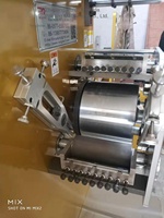 Machine d'impression d'étiquettes à lavage automatique 4 couleurs Fantuo avec écran d'affichage, petite presse flexographique à plat pour rubans, marques déposées et PVC
