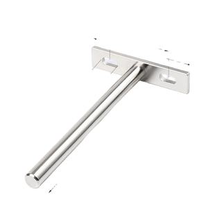 Bestseller GQK GL07092 Steel <b>Shelf</b> <b>Bracket</b> Zinc Finish <b>Strong</b> Durable Single Character Concealed Layer Board Kitchen Cabinet - Product Image 1