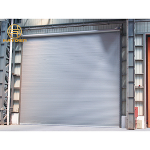 Porte de <span class=keywords><strong>garage</strong></span> automatique en acier galvanisé <span class=keywords><strong>pour</strong></span> entrepôt industriel extérieur, porte à enroulement en acier galvanisé - Product Image 4