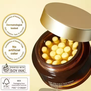 Crema en Gel Facial Hidratante con Vitamina C Profunda y Colágeno de Oro para el Cuidado de la Piel, Reafirmante, Blanqueadora, Radiante y Transparente - Product Image 6