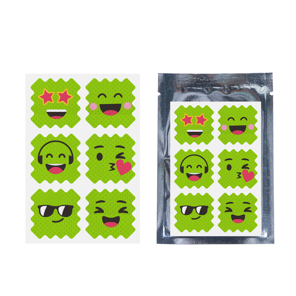 Motif vert (un sac avec six patchs)