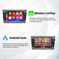 Autoradio Android 2din 7 pouces Lecteur audio-vidéo pour Opel Antara Astra Vectra C Vivaro Tigra Twintop Carplay Navigation GPS