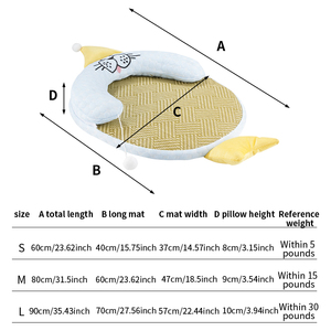 Colchoneta Refrescante de Lujo para Mascotas, de Alta Gama, en Varios Tamaños, Ortopédica, Alivia la Presión, Desmontable, para Perros y Gatos - Product Image 3