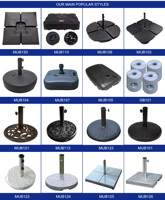Poids de tambour robustes Uplion, remplis d'eau ou de sable, pieds de gazebo, base de poteau de tente