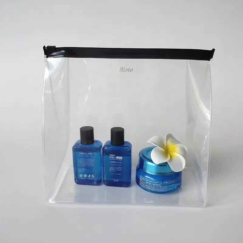 Индивидуальная Заводская прозрачная сумка из ТПУ, прозрачная сумочка для туалетных принадлежностей, косметички с застежкой-молнией