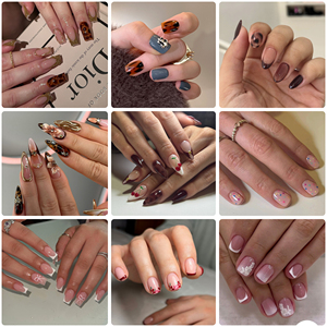 Ongles artificiels en ABS de qualité supérieure, vente en gros, faible MOQ, styles variés en petites séries, solutions de beauté rapides, directement de l'usine - Product Image 3