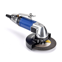 WYMA Meuleuse d'angle pneumatique de 4 pouces à 90 degrés, polisseuse, outil de coupe, qualité industrielle/professionnelle, 13500 tr/min