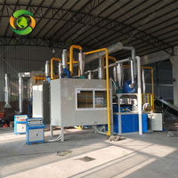 Prix direct d'usine de machine de recyclage de panneau composite en aluminium de rebut