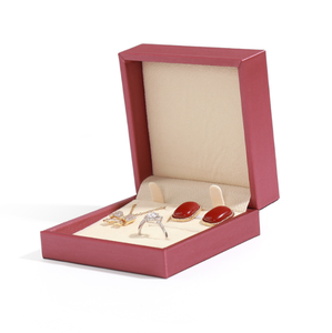 Nuevo diseño de caja de joyería multifuncional de plástico para anillos, pendientes, colgantes y collares, caja de almacenamiento de joyas de moda. - Product Image 4