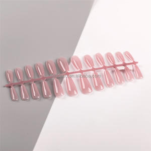 Moyen cercueil faux ongles artificiels couverture complète ongles <span class=keywords><strong>Capsule</strong></span> <span class=keywords><strong>Gel</strong></span> X couleur ongles conseils quotidien automne Look - Product Image 5