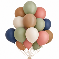 Ballons en latex rétro vintage de 12 pouces, ballons rétro en gros, globos, ballons pour la décoration de fêtes et de mariages