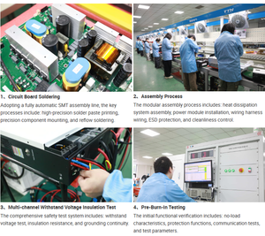 อินเวอร์เตอร์ไฮบริด Solis Sako แบบออฟกริด 5kW เฟสเดียว 48V MPPT 100A หน้าจอ LCD ประสิทธิภาพ 93% รองรับการเชื่อมต่อแบบขนานได้ ขยายได้ถึง 30kW <span class=keywords><strong>Sungrow</strong></span> - Product Image 3