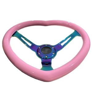 <span class=keywords><strong>Volant</strong></span> de course universel en ABS galvanisé en forme de cœur personnalisé <span class=keywords><strong>volant</strong></span> de voiture <span class=keywords><strong>volant</strong></span> de voiture - Product Image 1