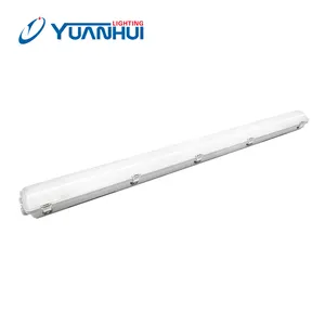 Industrial CCT Adjustable Waterproof IP66 Led Linear Light For Warehouse Office Indoor Triproof Luminaire 5 Year Warranty