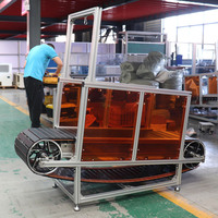 Alat Latih Anjing Yifan Factory, Treadmill Anjing Slat Mill untuk Jalan-jalan Anjing, Mesin Lari Anjing 20kg, Slatmill Anjing
