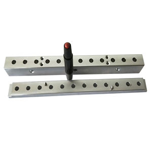 カスタムシルバーミラーポリッシュ加工アルマイト処理リップバーム＆リップスティック充填型 12個取り DIYリップスティック製造用型 - Product Image 5