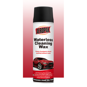 Aeropak 500ml aérosol de lavage automatique revêtement en <span class=keywords><strong>céramique</strong></span> <span class=keywords><strong>nano</strong></span> vernis à <span class=keywords><strong>cire</strong></span> sans eau pour voitures produits chimiques d'entretien de voiture - Product Image 1
