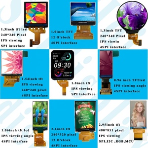 Màn Hình Cảm Ứng Hình Tròn 0,96, 1.0,1.3,1.54,1.8,2.4,2.95 Inch 4SPI Màn Hình Tft <span class=keywords><strong>Ips</strong></span> Tft Spi Đủ Màu - Product Image 2