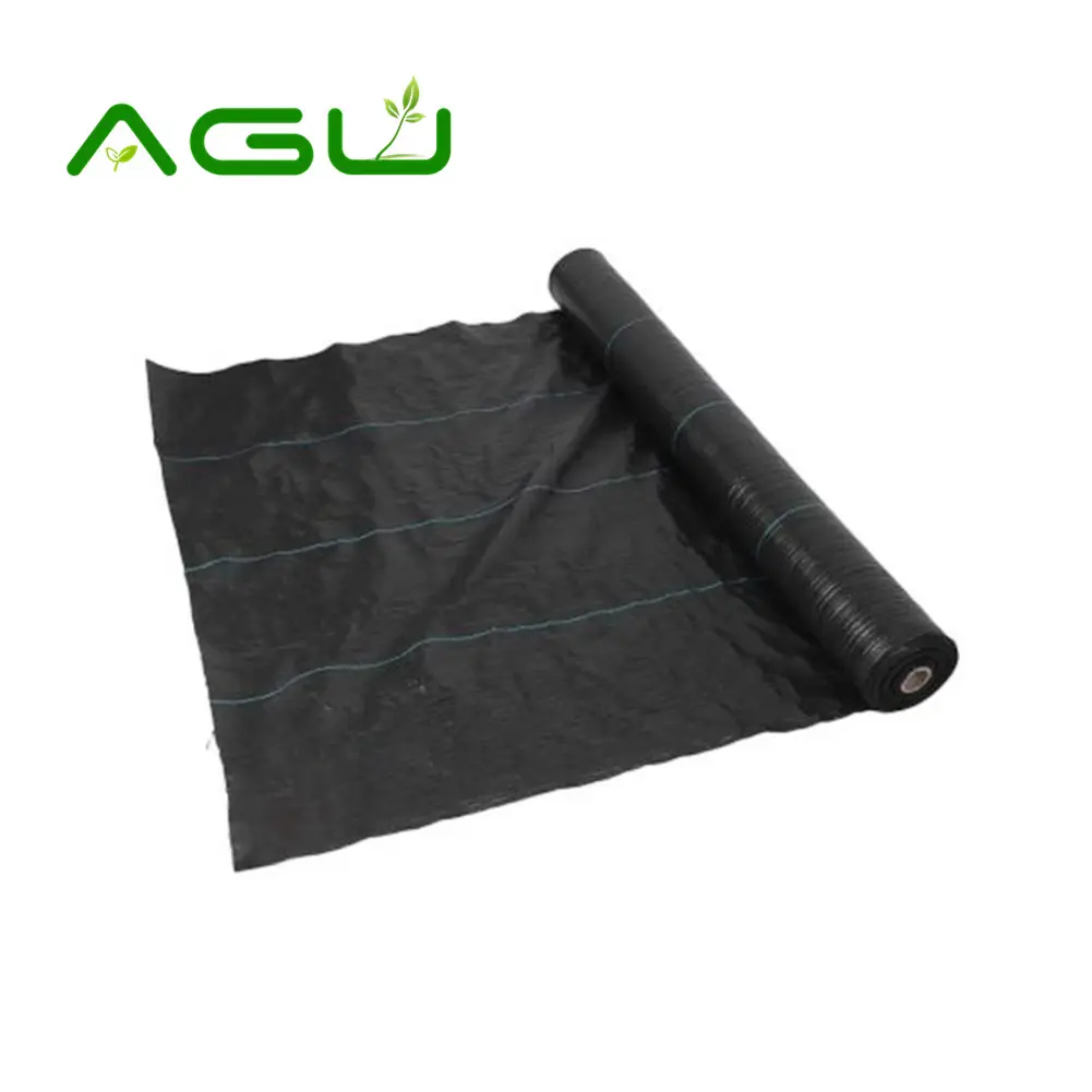 Les mauvaises herbes de pp gardent le tapis anti-désherbage chimique de tissu pour la protection des cultures