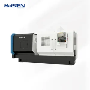 Haisen CK Series CNC mesin bubut logam konvensional Horizontal dengan presisi tinggi untuk harga hobi