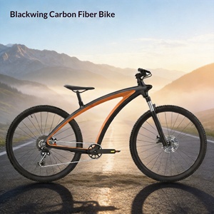 Carbon Fiber Mountain & Road Bike Dual Disc Variable Speed Lightweight Outdoor Cross-Country <b>A5</b> Carbon Fiber <b>Frame</b> Provides Exce - Product Image 3
