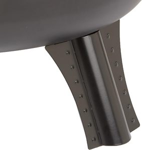 34 inch đốt gỗ Gói phẳng không khói hồ bơi kim tự tháp hố lửa bảng ngoài trời hố lửa vuông bếp Thép bàn hố lửa - Product Image 6