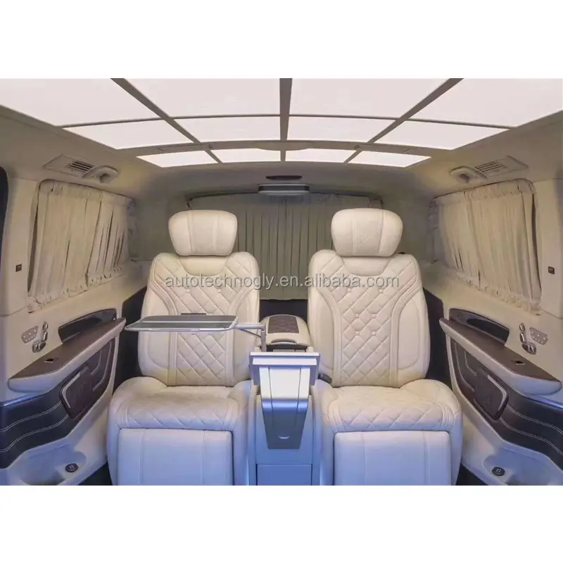 Accessoires d'intérieur pour camion de transformation, avec Console et accoudoir, système intelligent d'écran tactile pour Land Cruiser, 2021