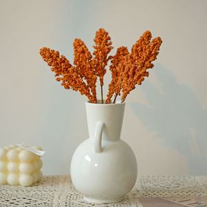 Großhandel bunte getrocknete Getreide Sorghum Blumen Real Touch getrocknete Sorghum für Blumen arrangement - Product Image 1