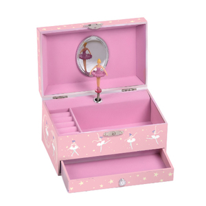 <span class=keywords><strong>Boîte</strong></span> <span class=keywords><strong>à</strong></span> musique en bois MDF personnalisée Ever Bright, faite <span class=keywords><strong>à</strong></span> la main, avec ballerine, licorne, princesse, <span class=keywords><strong>boîte</strong></span> <span class=keywords><strong>à</strong></span> <span class=keywords><strong>bijoux</strong></span> pour enfants - Product Image 4