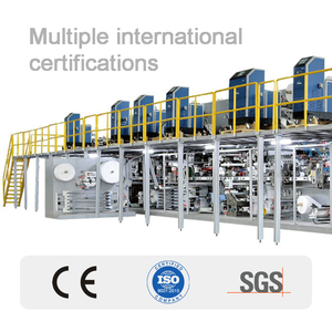 PX-NK-600-SF Full Servo <strong>Baby</strong> <strong>Diaper</strong> Making <strong>Machine</strong> <strong>Price</strong> - Product Image 3