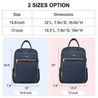 LOVEVOOK – grand sac à dos de voyage Oxford étanche, cartable USB personnalisé pour femmes 2022 17 pouces, sacs à dos pour ordinateur portable 15.6