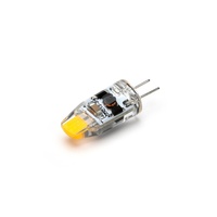 Ampoule LED COB Mini G4 la plus vendue en Chine, AC/DC 12V-24V 1.1W, haute luminosité, deux broches, pour lampe en cristal